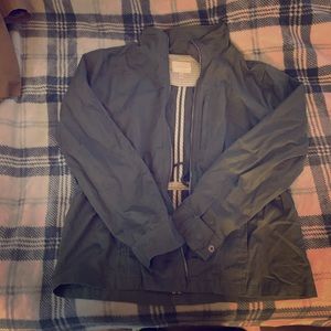 Skies are blue olive green utility jacket